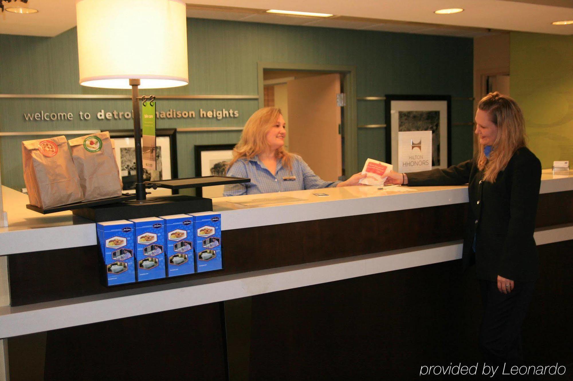 Hampton Inn Detroit Madison Heights South Troy Nội địa bức ảnh